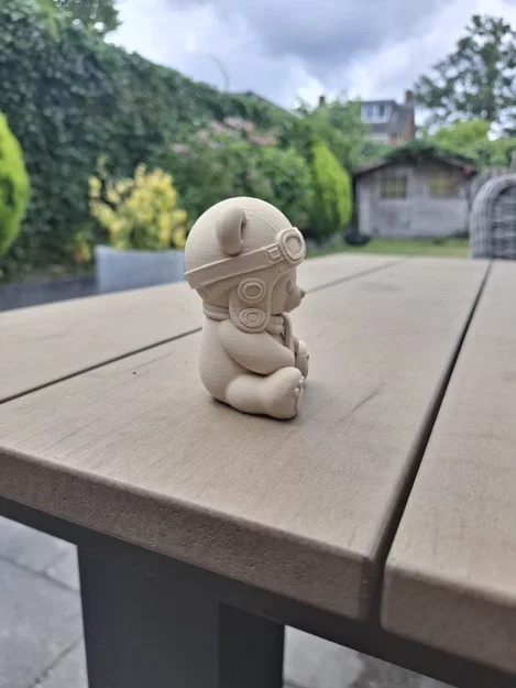 Mô hình Gấu Phi Công Cổ Điển (Vintage Aviator Bear) - Image 5
