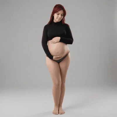 Mô hình 3D nghệ thuật mẹ bầu tinh tế (Motherhood Art)