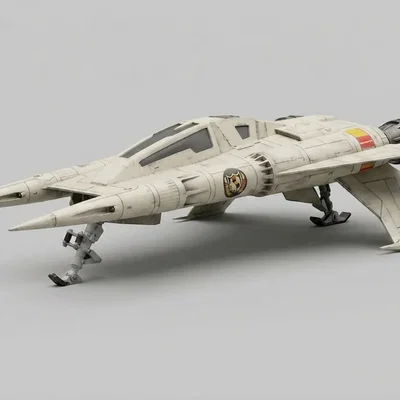 Mô hình phi thuyền Thunderfighter (Buck Rogers) in 3D cực chất