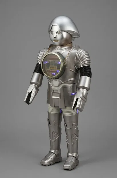 Mô hình 3D robot Twiki từ Buck Rogers - Tải file STL miễn phí - Image 1