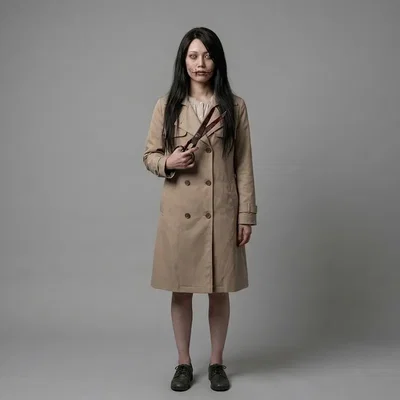 Mô hình 3D ma nữ Kuchisake-Onna - Nhân vật kinh dị huyền thoại