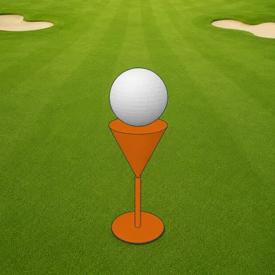 Mô hình test support và cúp golf 3D độc đáo cho người đam mê in ấn