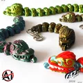Mô hình rắn Flexi Aztec có khớp nối - Thumbnail 1