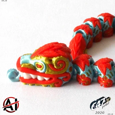 Mô hình rắn Flexi Aztec có khớp nối