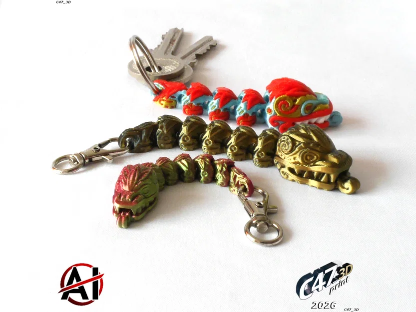 Mô hình rắn Flexi Aztec có khớp nối - Image 6