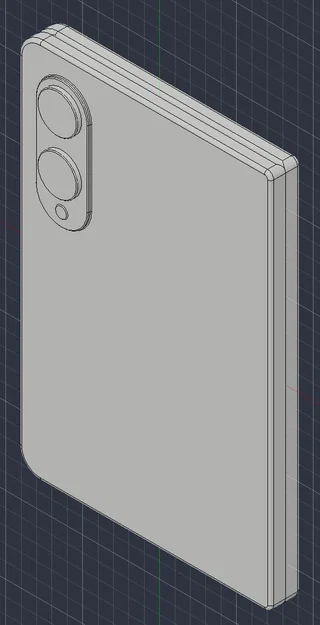 Mô hình thử nghiệm kích thước cho Galaxy Z Fold 8 - Image 3