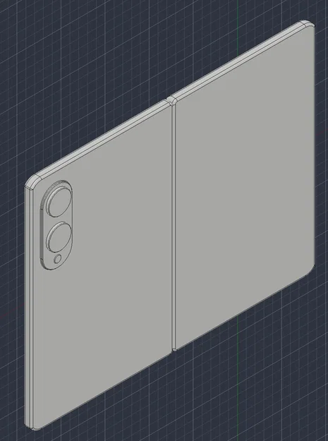 Mô hình thử nghiệm kích thước cho Galaxy Z Fold 8 - Image 4