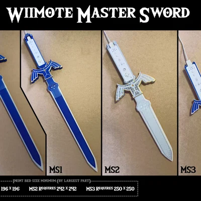 Kiếm Master Sword phiên bản dành cho tay cầm Wiimote