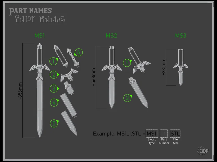 Kiếm Master Sword phiên bản dành cho tay cầm Wiimote - Image 2