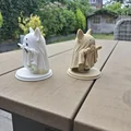 Mô hình French Bulldog hóa trang ma dễ thương - Thumbnail 2