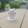 Mô hình French Bulldog hóa trang ma dễ thương - Thumbnail 4