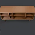 Mô hình tủ Sideboard hiện đại / Tủ Credenza tỉ lệ nhà búp bê - Thumbnail 2