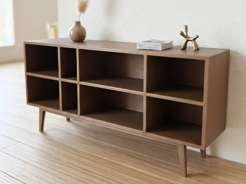 Mô hình tủ Sideboard hiện đại / Tủ Credenza tỉ lệ nhà búp bê - Image 3