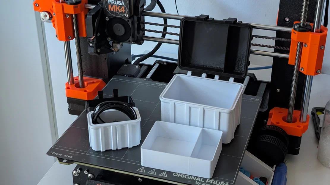 Hộp đựng đồ chống va đập thông số tùy chỉnh - In 3D hoàn toàn - Image 1
