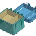 Hộp đựng đồ chống va đập thông số tùy chỉnh - In 3D hoàn toàn - Thumbnail 3