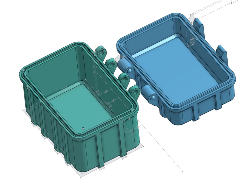 Hộp đựng đồ chống va đập thông số tùy chỉnh - In 3D hoàn toàn - Image 4