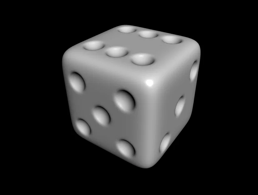 Mẫu xúc xắc 3D (Dice) thiết kế toán học độc đáo, dễ dàng in ấn - Image 2