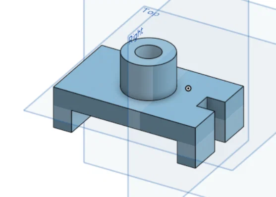 Mô hình linh kiện kỹ thuật đa năng iddk - Đế gá 3D - Image 1