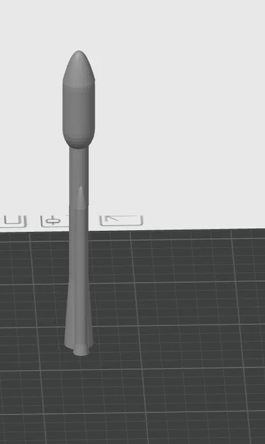 Mô hình tên lửa Falcon 3D - Đồ trang trí không gian độc đáo - Image 1