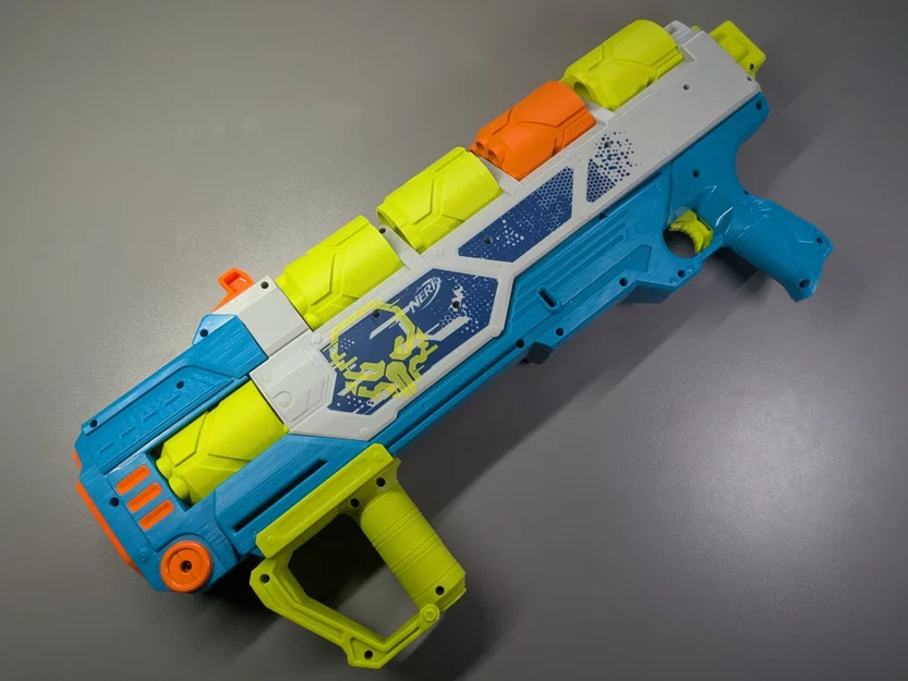 RIVAL Super Shell -- 87 FPS -- NERF Doom Cannon (Rebel Ops) - Image 7