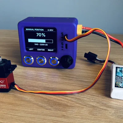 Ultimate DIY Servo Tester - Thiết bị kiểm tra servo chuyên nghiệp