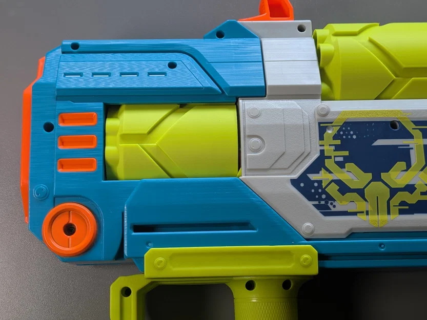 MEGA Half Dart Super Shell -- 78 FPS -- NERF Doom Cannon (Rebel Ops) - Image 2