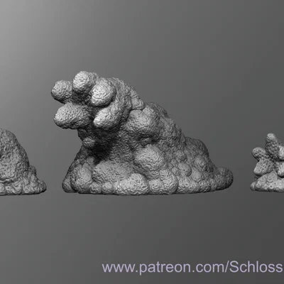 Mô hình 3D Yeast Ooze - Quái vật cho D&D và Tabletop