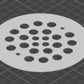 Nắp thoát nước sàn 4.5 inch — Dạng tròn thay thế (Lắp phẳng/Bắt vít) - Thumbnail 1
