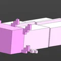Mô hình Axolotl linh hoạt phong cách Minecraft (File in 3D) - Thumbnail 1