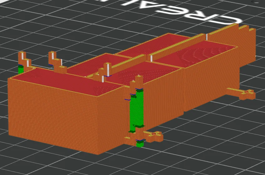 Mô hình Axolotl linh hoạt phong cách Minecraft (File in 3D) - Image 2