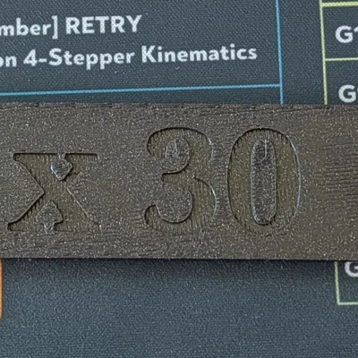 Thanh đo độ co ngót 275mm cho máy in 3D Core One INDX