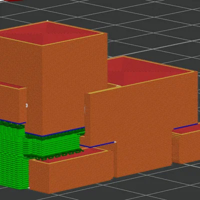 Mô hình chú heo Minecraft linh hoạt (Flexi Pig) in 3D