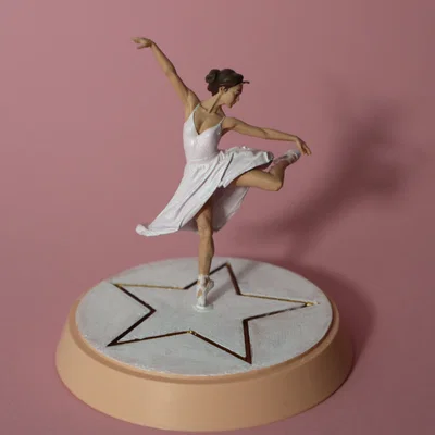 Mô hình vũ công Ballerina thanh lịch