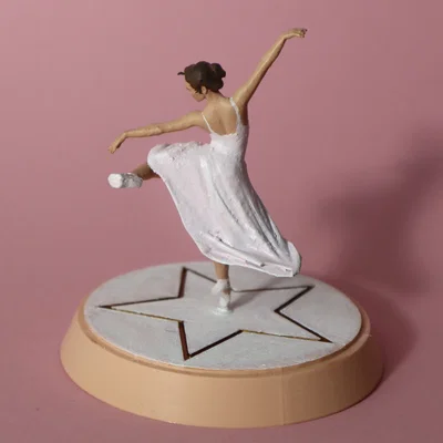 Mô hình vũ công Ballerina thanh lịch