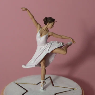 Mô hình vũ công Ballerina thanh lịch