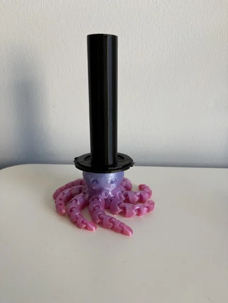 Mô hình Bạch Tuộc đội mũ cao cực chất - Octupus with a tall hat - Image 1