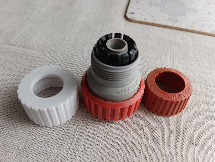Đai ốc khóa đầu nối vòi nước Siroflex (cho đầu 1/2") - Image 2