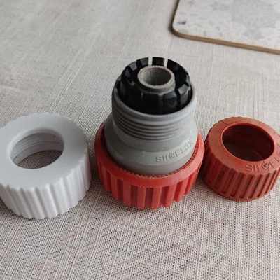 Đai ốc khóa đầu nối vòi nước Siroflex (cho đầu 1/2")