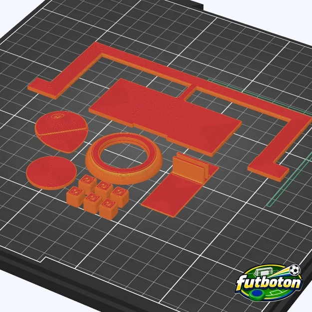 Bộ Starter Set Futboton™ để bàn — Trò chơi bóng đá trên bàn miễn phí - Image 1
