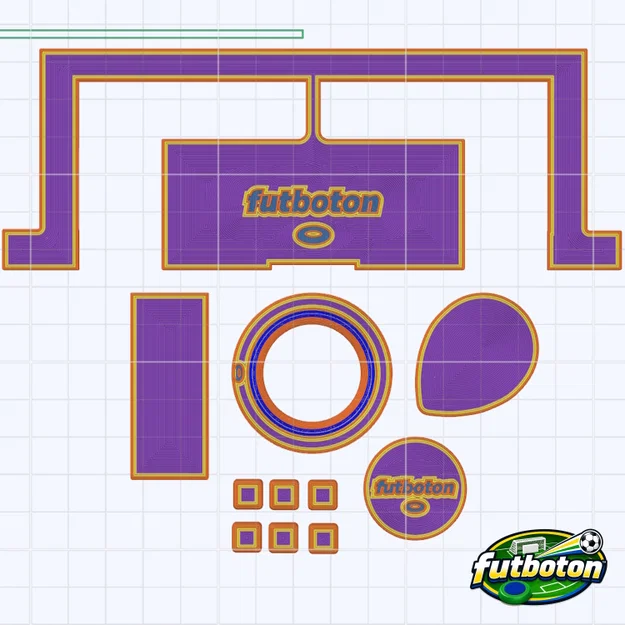 Bộ Starter Set Futboton™ để bàn — Trò chơi bóng đá trên bàn miễn phí - Image 5