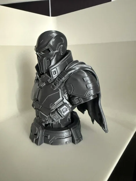 Mô hình tượng bán thân Punisher - File STL chi tiết cho in 3D - Image 3