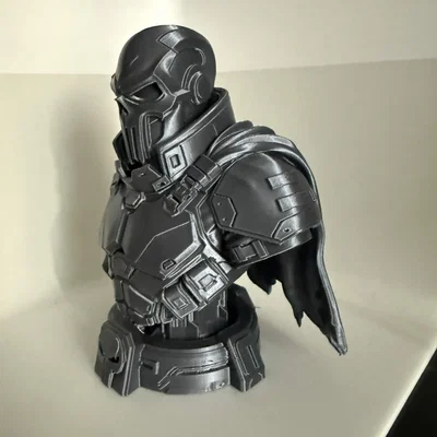 Mô hình tượng bán thân Punisher - File STL chi tiết cho in 3D
