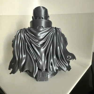 Mô hình tượng bán thân Punisher - File STL chi tiết cho in 3D