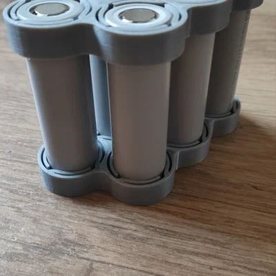 Khung cố định pin 21700 cho bộ pin DIY