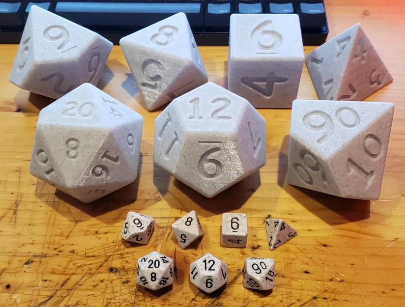 Bộ xúc xắc khổng lồ (Complete Giant Dice Set) - Image 1