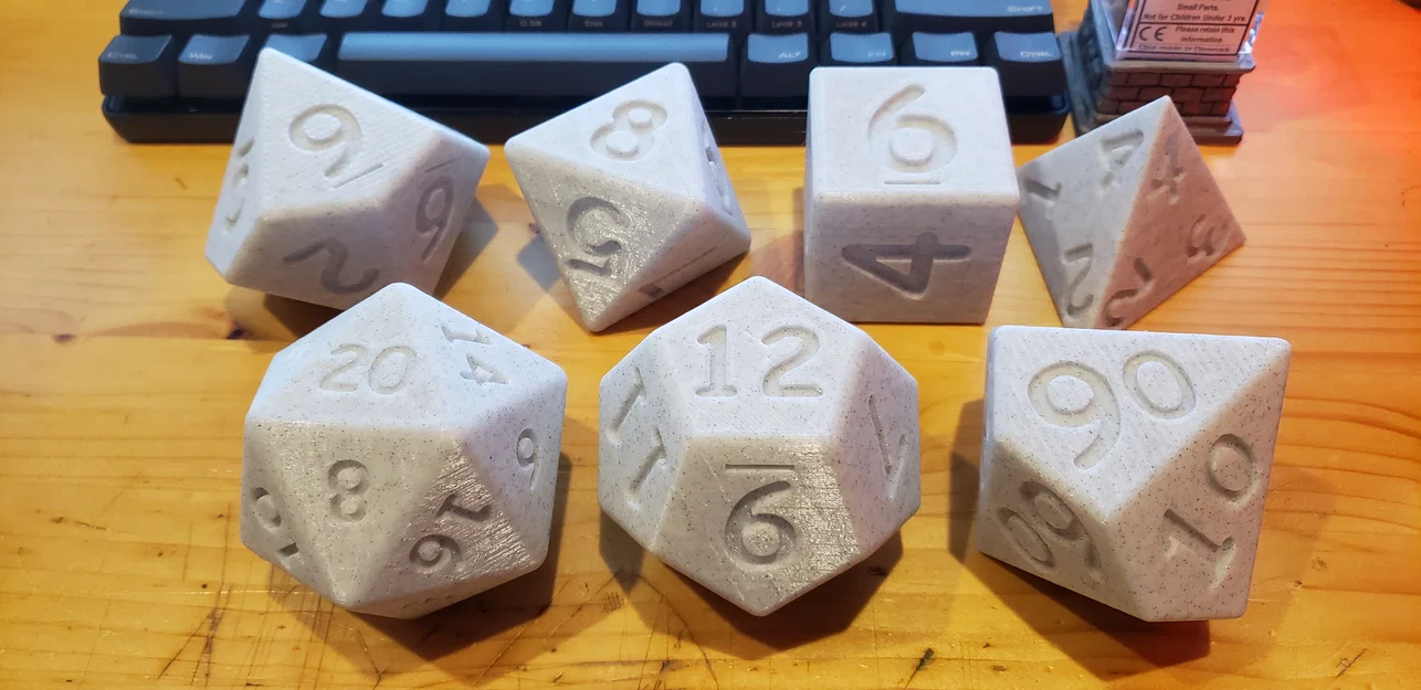 Bộ xúc xắc khổng lồ (Complete Giant Dice Set) - Image 2