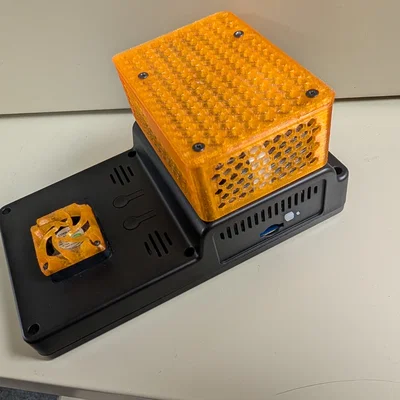 Ốp lưng bảo vệ cho WaveShare PocketTerm35 (hỗ trợ Raspberry Pi)