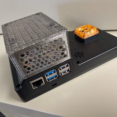 Ốp lưng bảo vệ cho WaveShare PocketTerm35 (hỗ trợ Raspberry Pi)