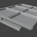 Đế Gridfinity gắn vành mũ lưỡi trai - Phụ kiện 3D độc đáo - Thumbnail 2