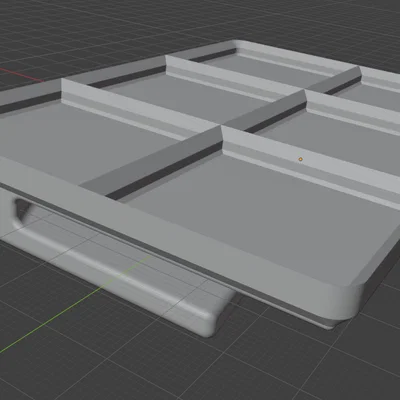 Đế Gridfinity gắn vành mũ lưỡi trai - Phụ kiện 3D độc đáo